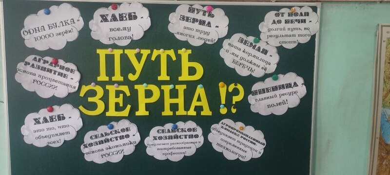 Урок &amp;quot;Путь зерна&amp;quot;.